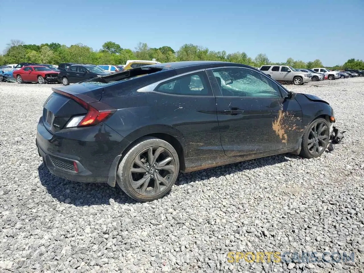 3 Photograph of a damaged car 2HGFC4B8XLH305275 HONDA CIVIC 2020