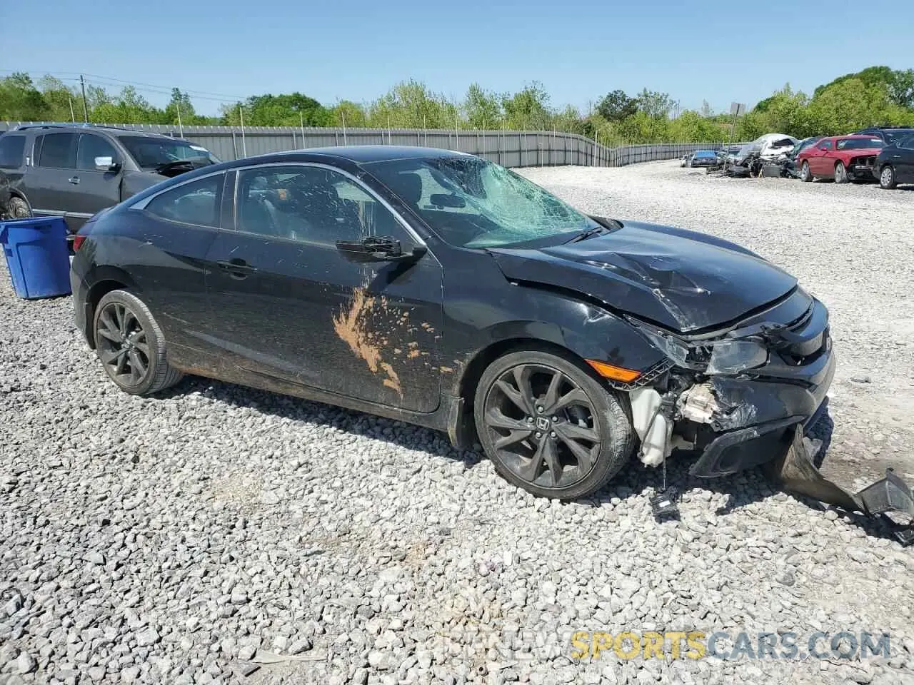 4 Photograph of a damaged car 2HGFC4B8XLH305275 HONDA CIVIC 2020
