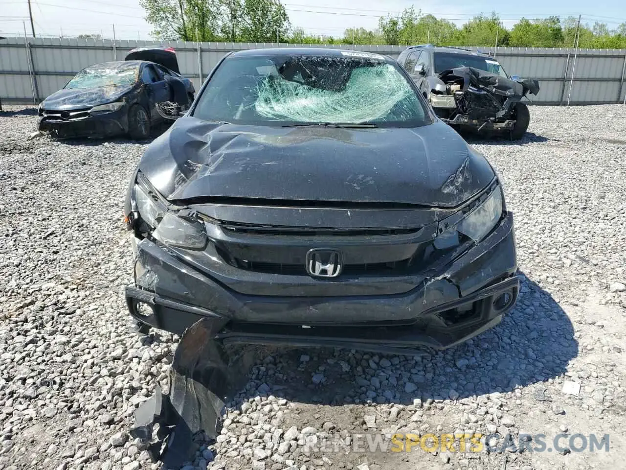 5 Photograph of a damaged car 2HGFC4B8XLH305275 HONDA CIVIC 2020