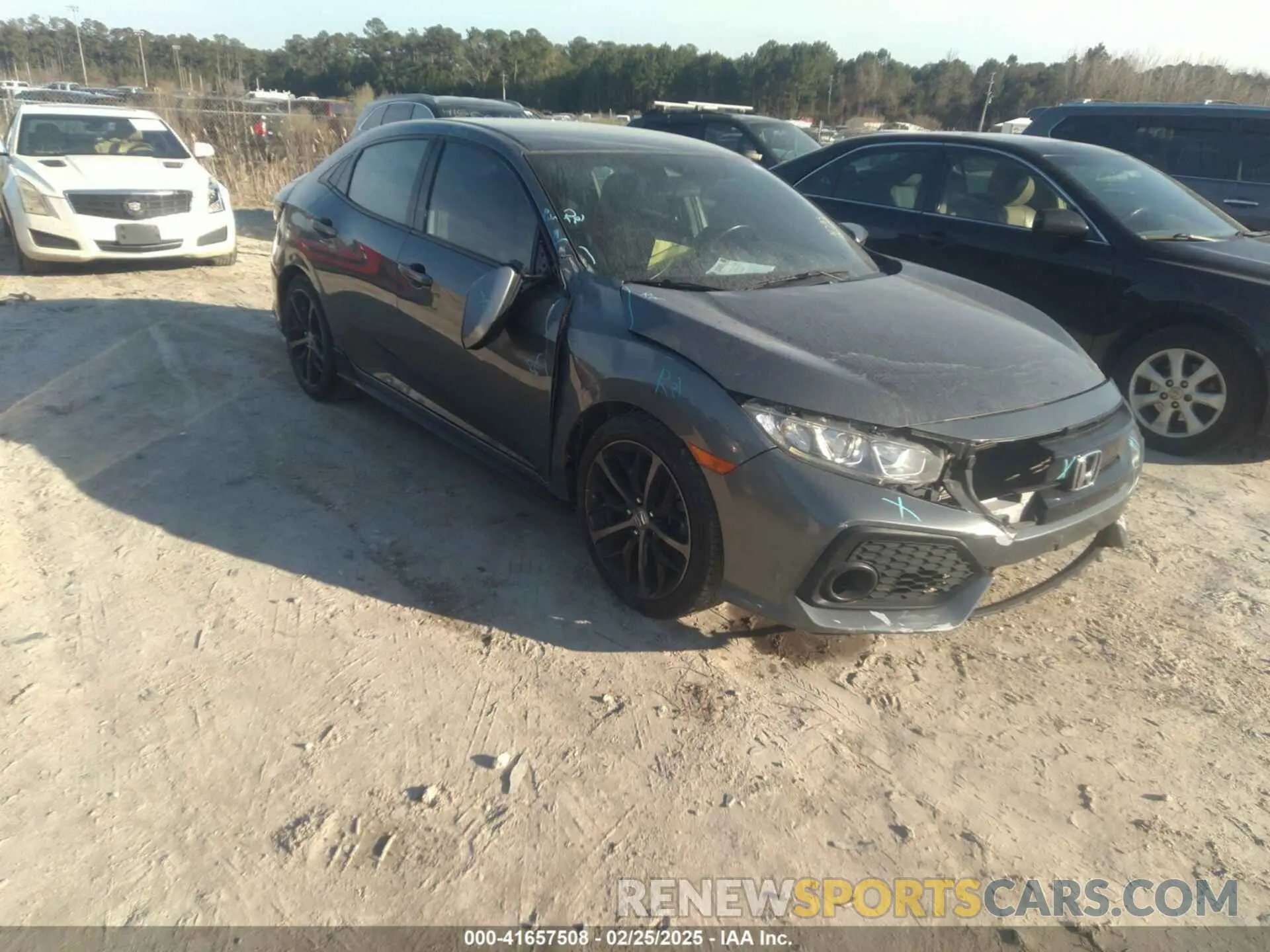 1 Photograph of a damaged car SHHFK7G41LU206809 HONDA CIVIC 2020