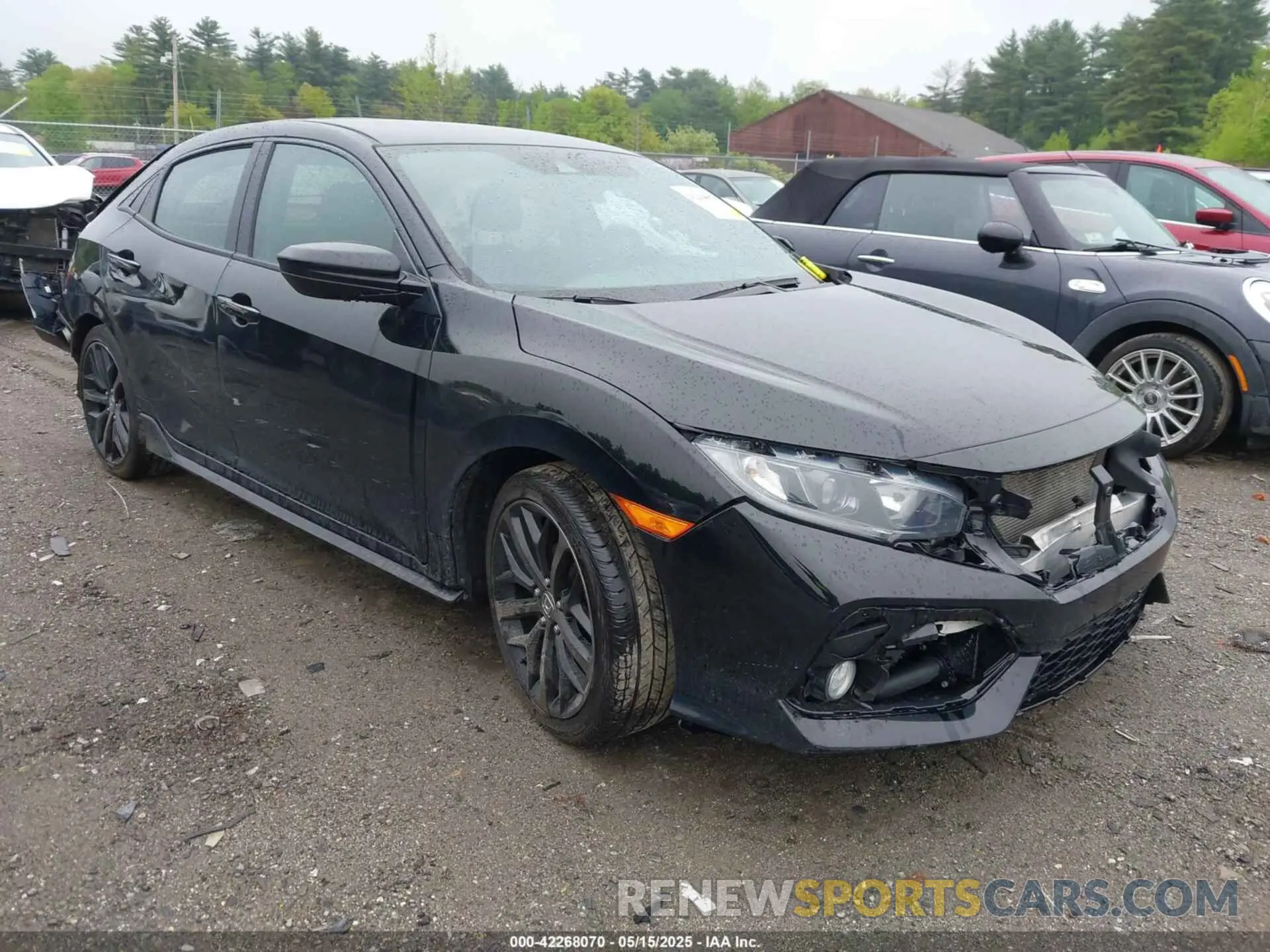 1 Photograph of a damaged car SHHFK7G41LU213520 HONDA CIVIC 2020
