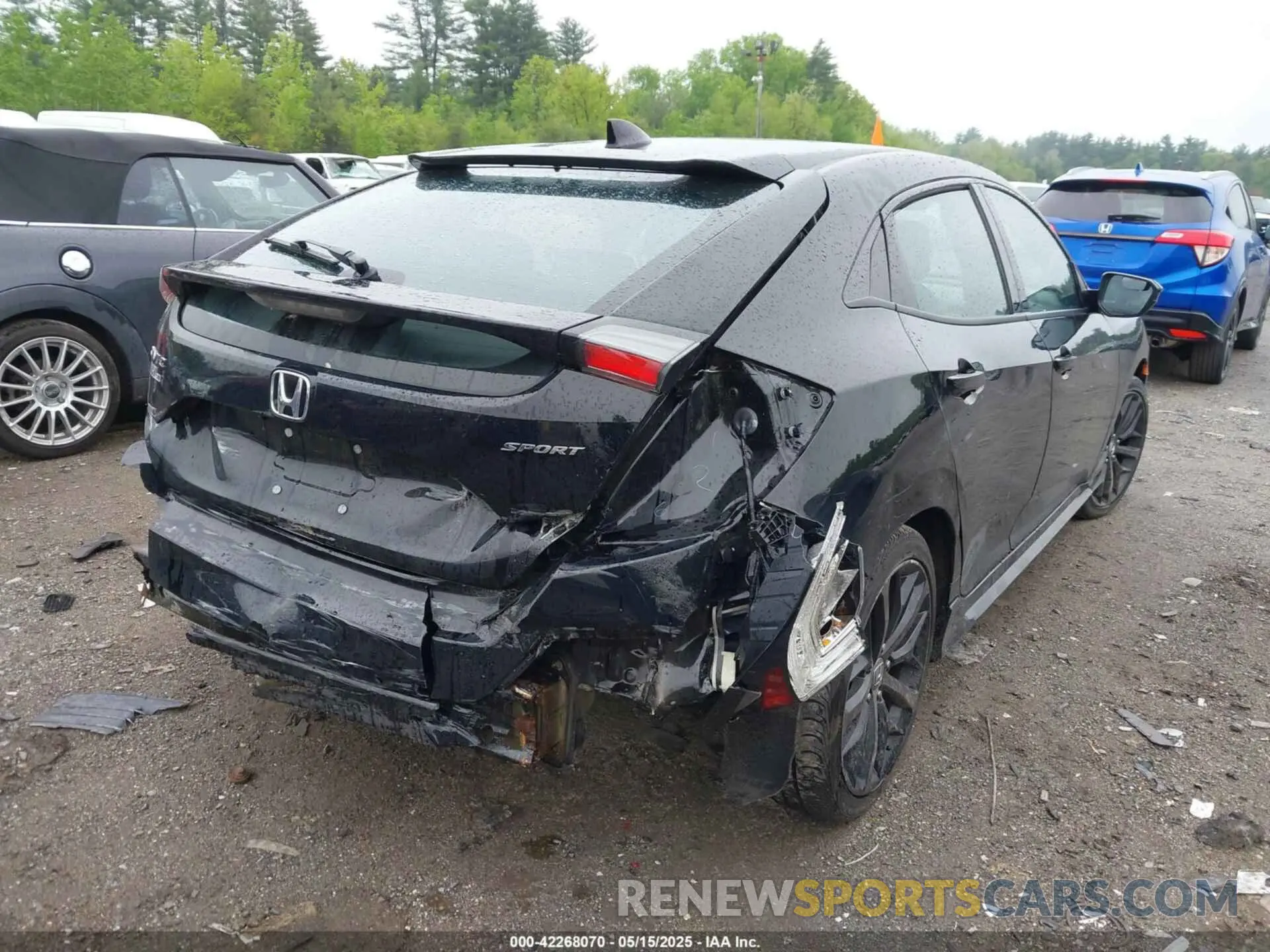 4 Photograph of a damaged car SHHFK7G41LU213520 HONDA CIVIC 2020