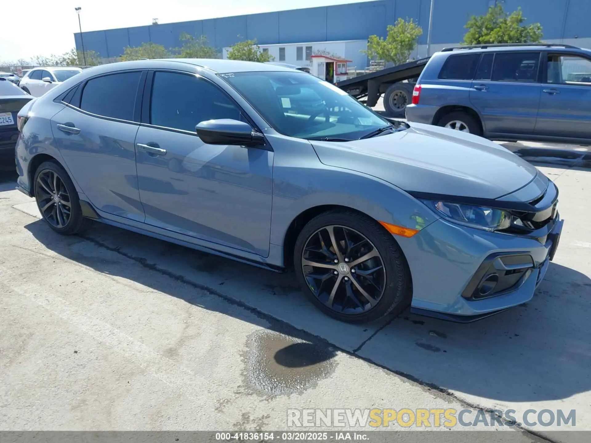 1 Photograph of a damaged car SHHFK7G43LU226432 HONDA CIVIC 2020