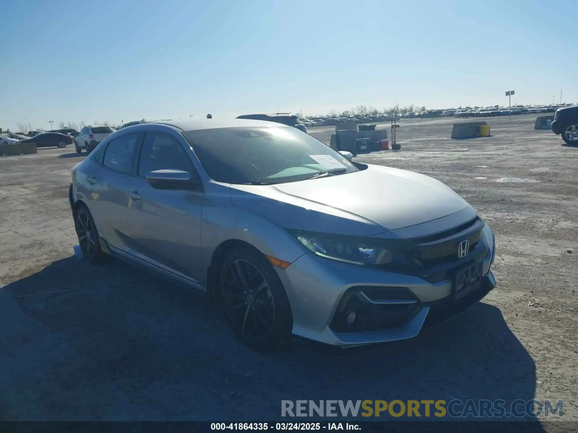1 Photograph of a damaged car SHHFK7G44LU207775 HONDA CIVIC 2020