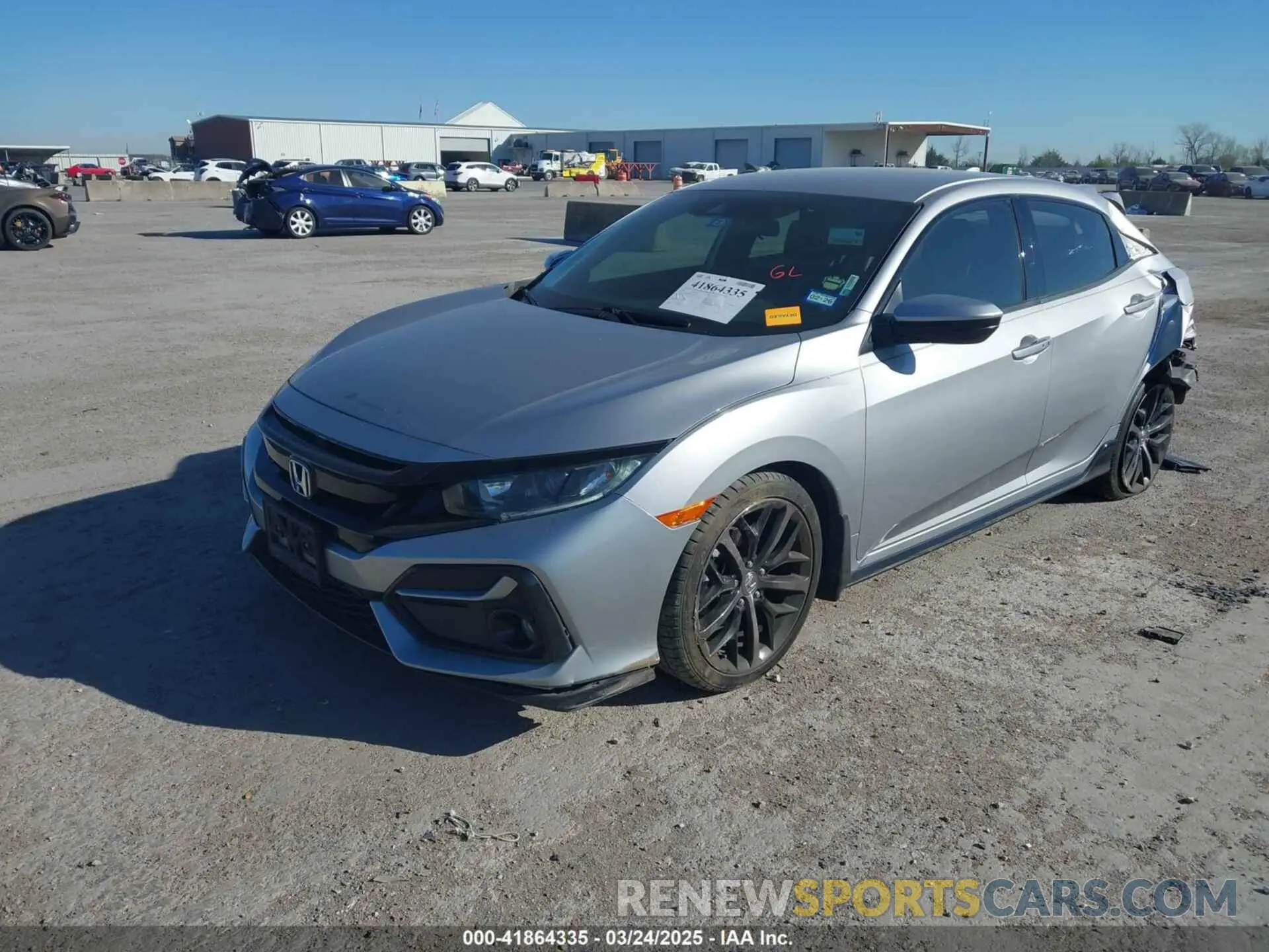 2 Photograph of a damaged car SHHFK7G44LU207775 HONDA CIVIC 2020