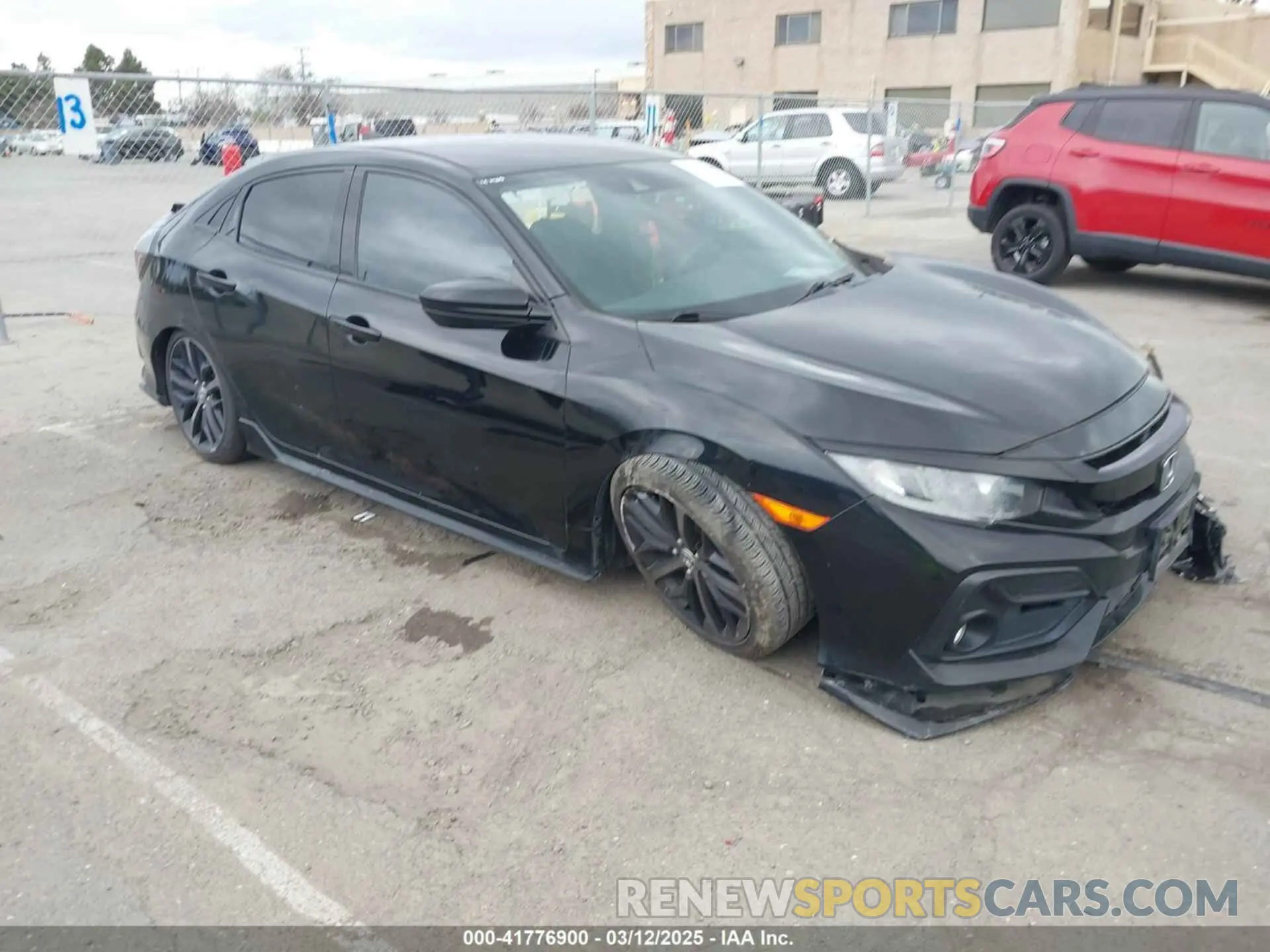 1 Photograph of a damaged car SHHFK7G46LU207471 HONDA CIVIC 2020