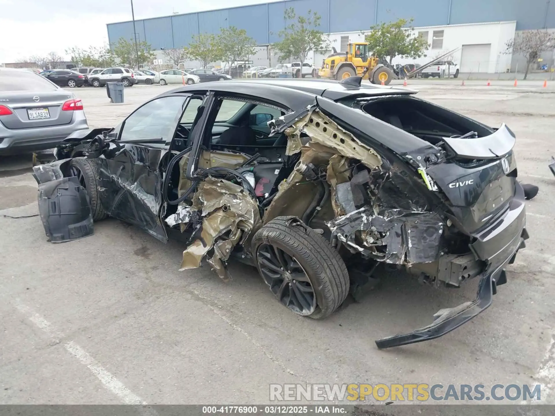 3 Photograph of a damaged car SHHFK7G46LU207471 HONDA CIVIC 2020