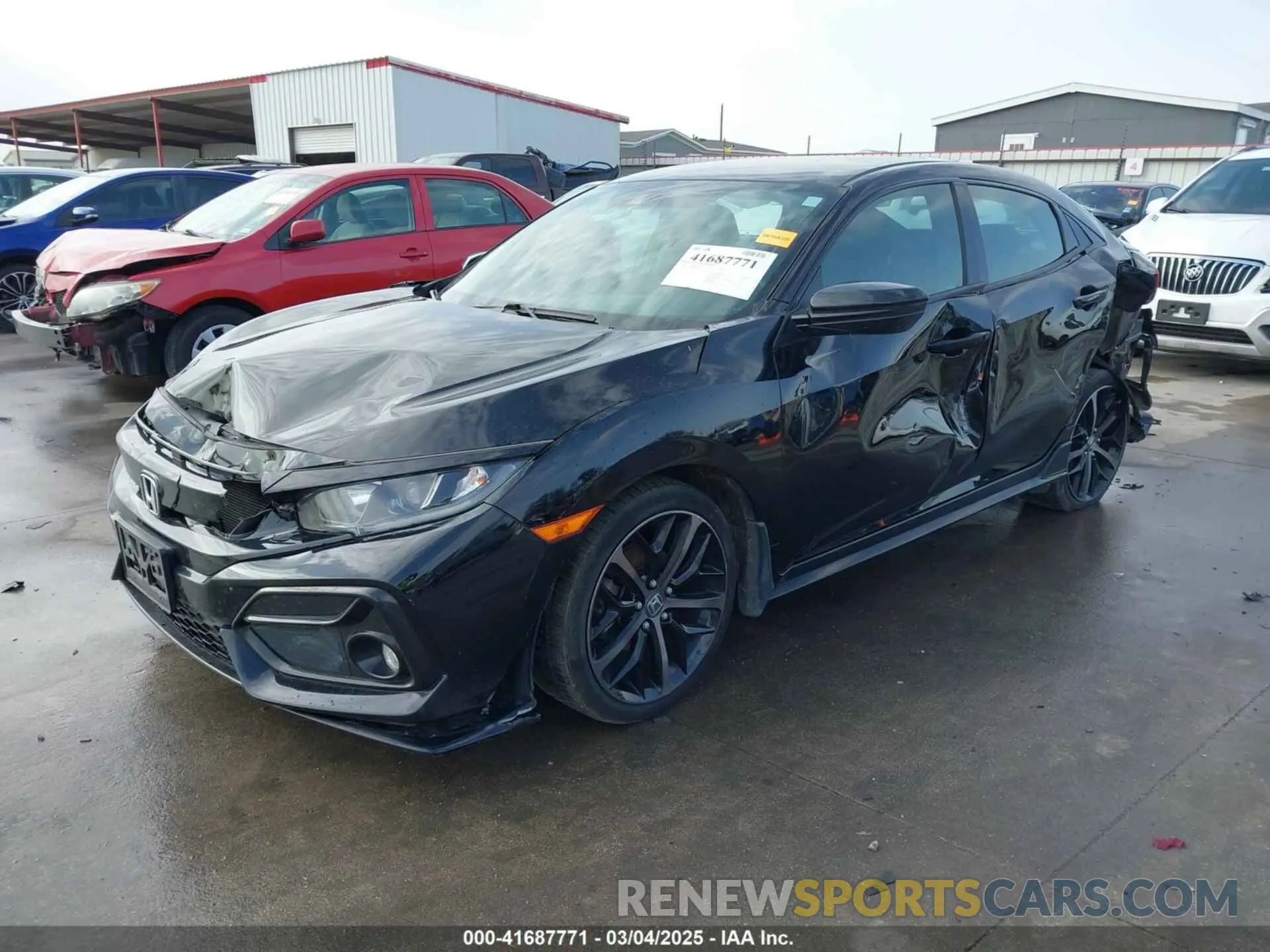 2 Photograph of a damaged car SHHFK7G46LU218440 HONDA CIVIC 2020