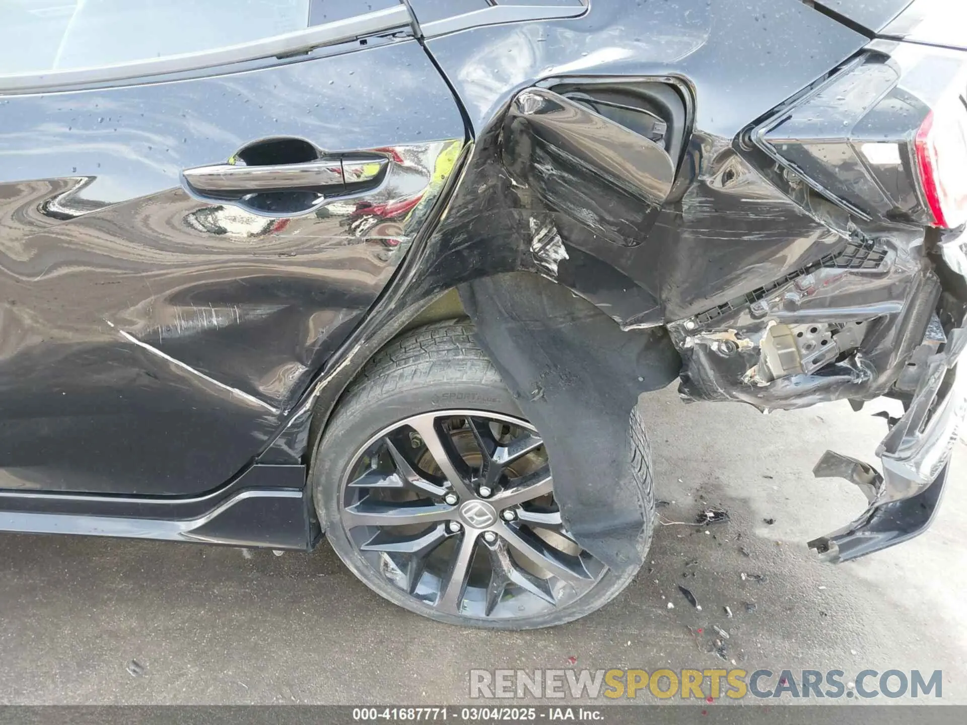 22 Photograph of a damaged car SHHFK7G46LU218440 HONDA CIVIC 2020