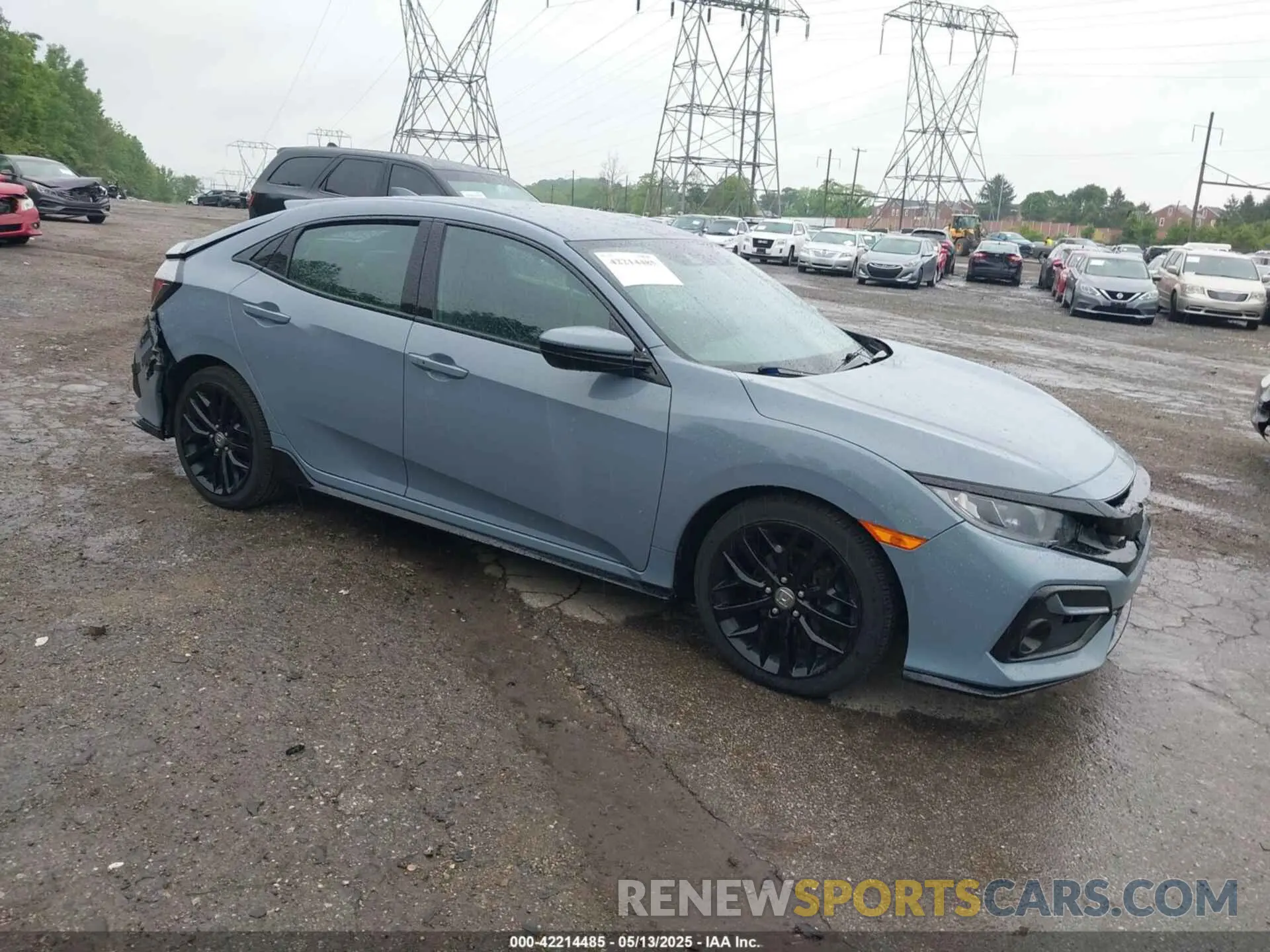 1 Photograph of a damaged car SHHFK7G48LU210971 HONDA CIVIC 2020