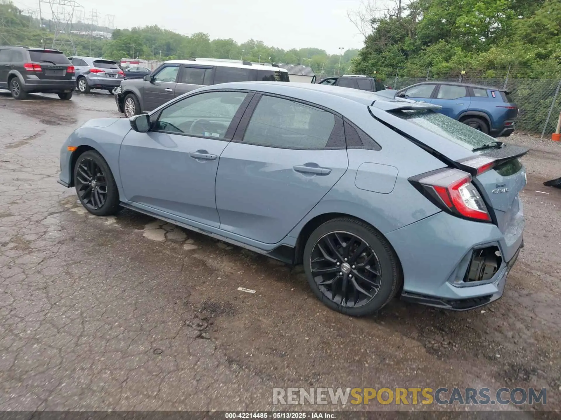 3 Photograph of a damaged car SHHFK7G48LU210971 HONDA CIVIC 2020