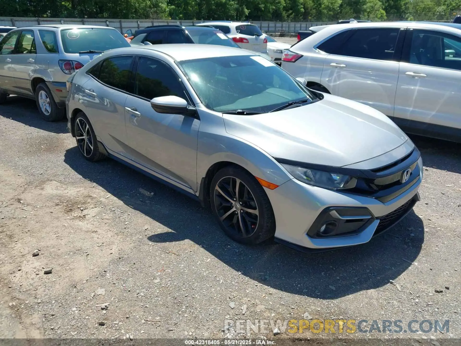 1 Photograph of a damaged car SHHFK7G49LU217752 HONDA CIVIC 2020