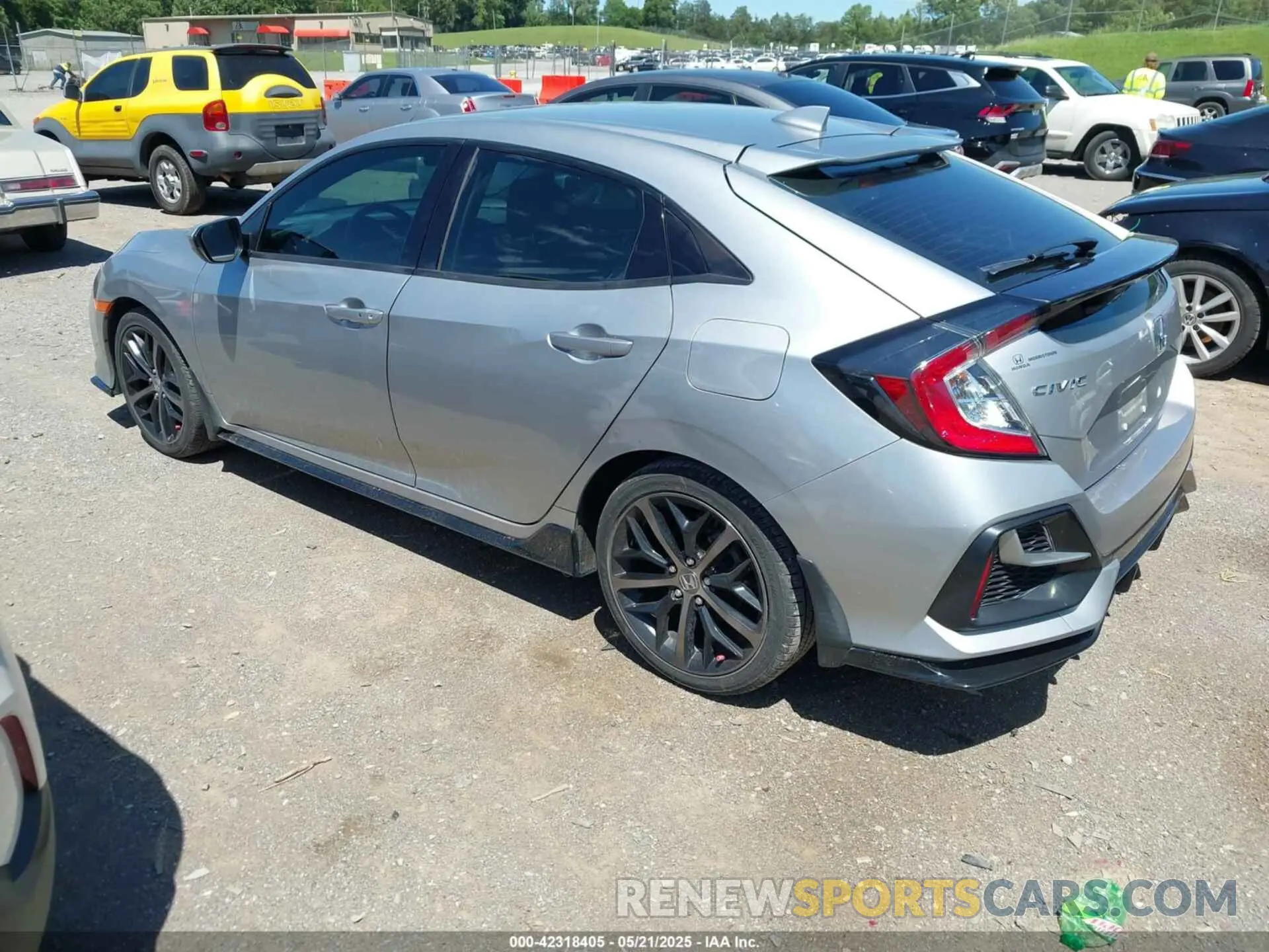 3 Photograph of a damaged car SHHFK7G49LU217752 HONDA CIVIC 2020