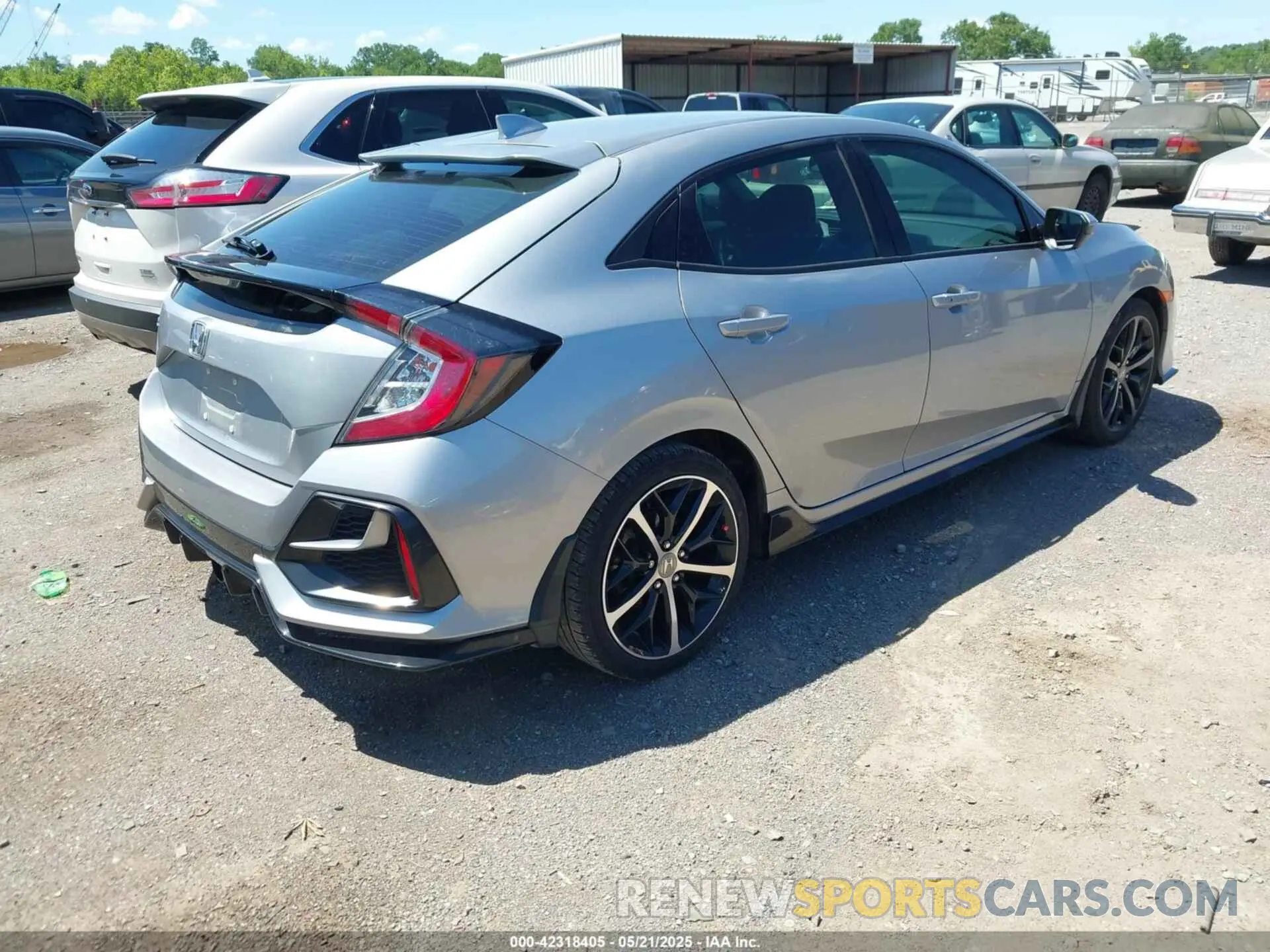 4 Photograph of a damaged car SHHFK7G49LU217752 HONDA CIVIC 2020