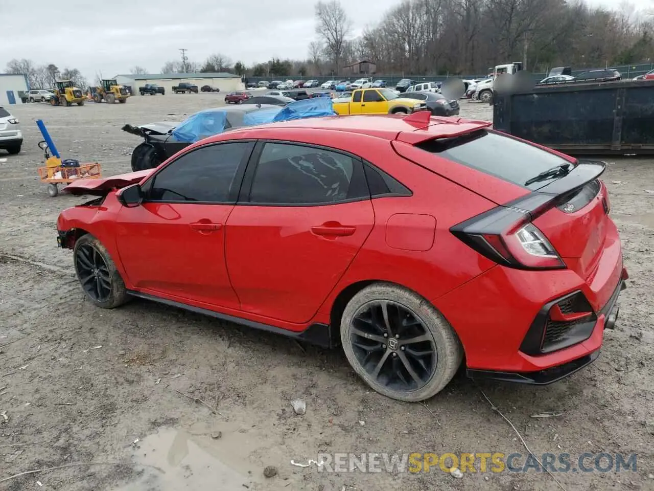 2 Photograph of a damaged car SHHFK7G4XLU201978 HONDA CIVIC 2020