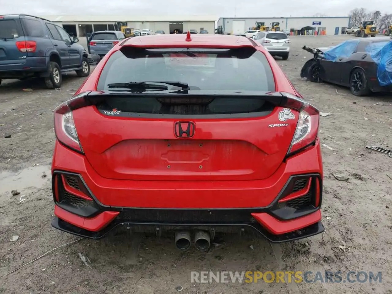 6 Photograph of a damaged car SHHFK7G4XLU201978 HONDA CIVIC 2020
