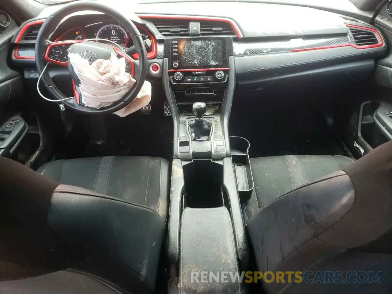 8 Photograph of a damaged car SHHFK7G4XLU201978 HONDA CIVIC 2020