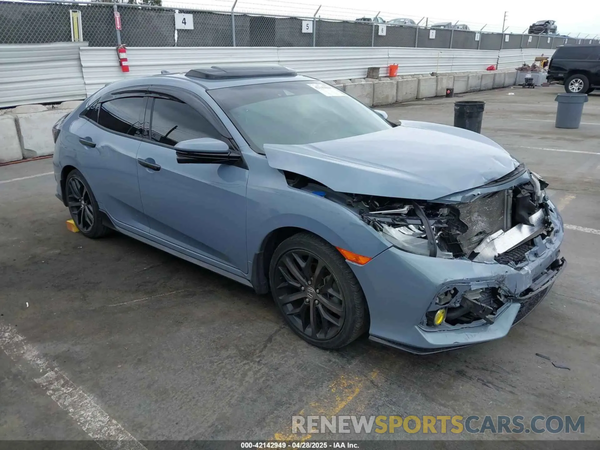 1 Photograph of a damaged car SHHFK7G92LU207494 HONDA CIVIC 2020