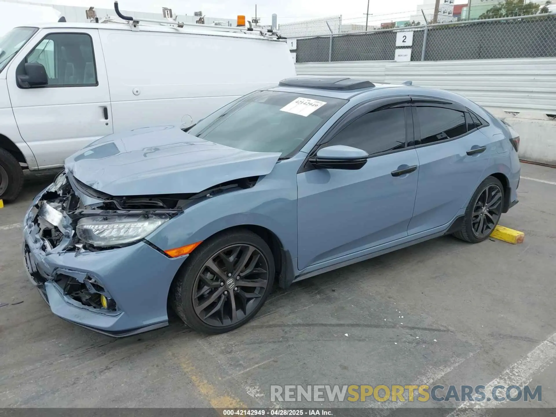 2 Photograph of a damaged car SHHFK7G92LU207494 HONDA CIVIC 2020