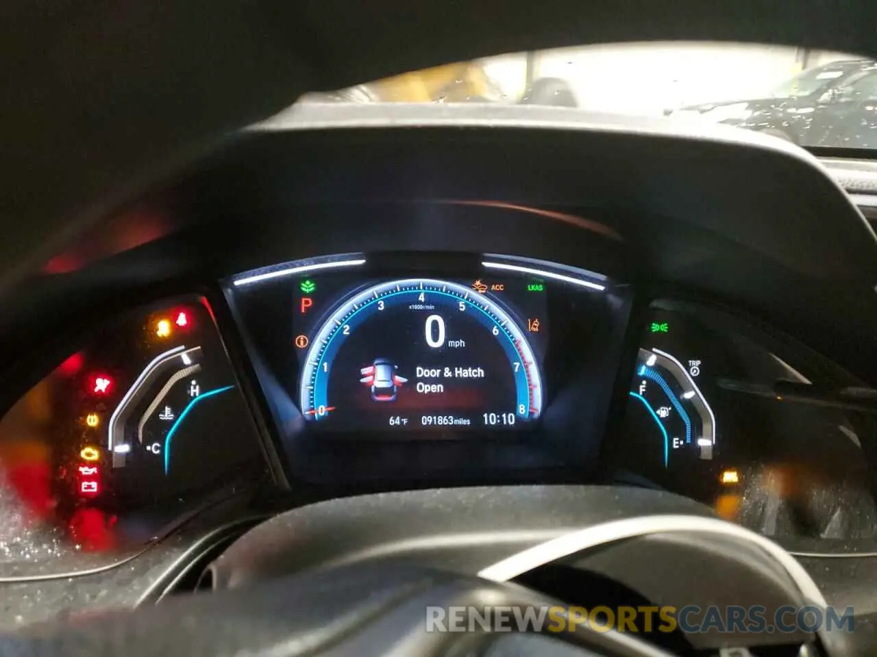 9 Photograph of a damaged car SHHFK7H30LU408949 HONDA CIVIC 2020