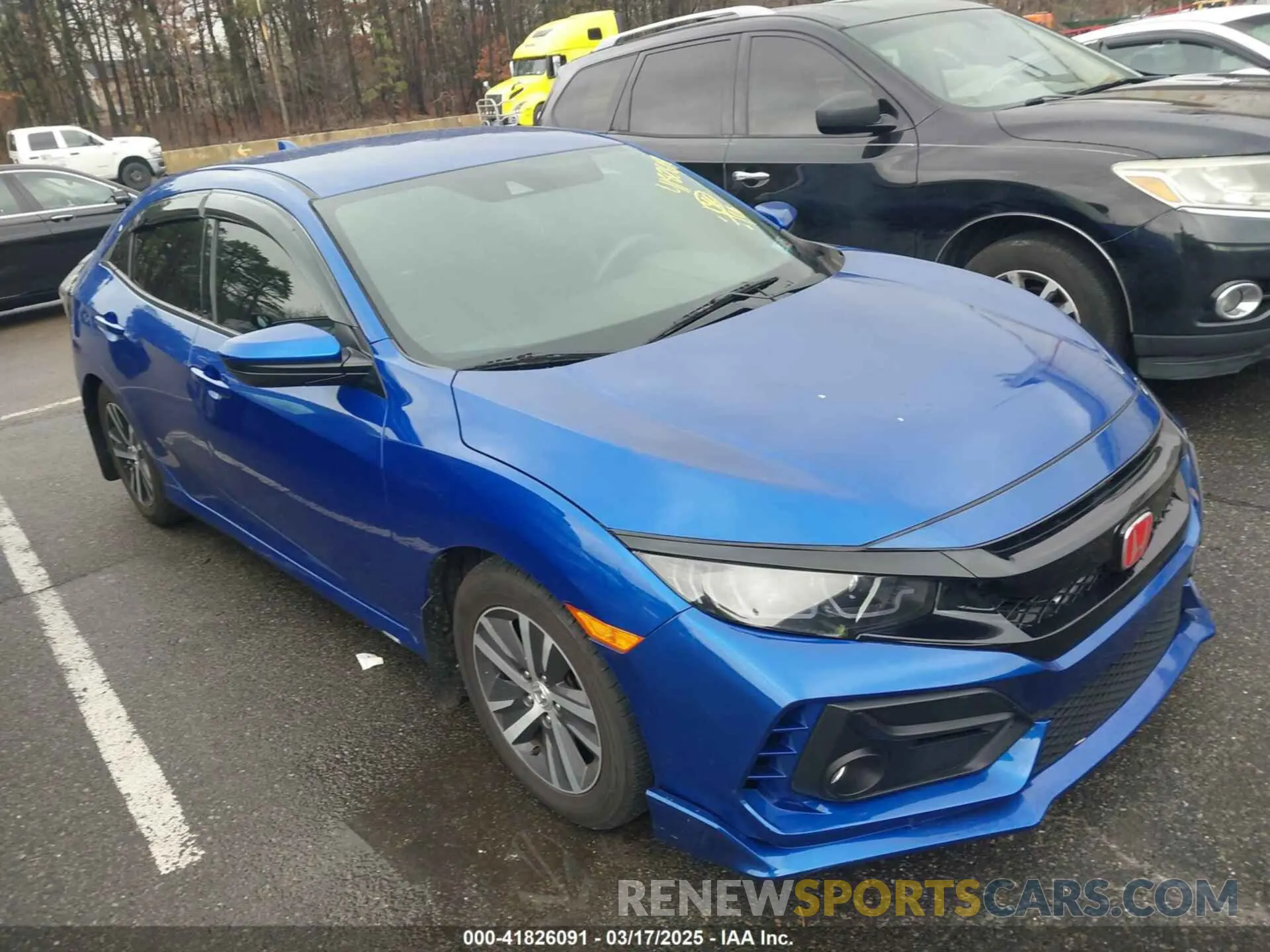 1 Photograph of a damaged car SHHFK7H32LU401064 HONDA CIVIC 2020