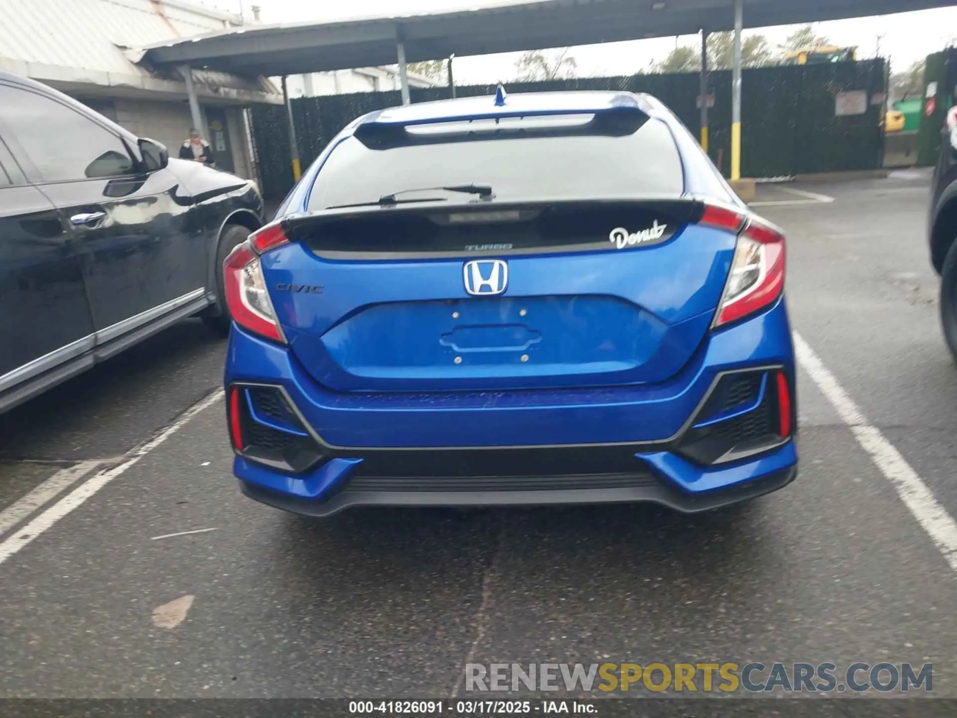 17 Photograph of a damaged car SHHFK7H32LU401064 HONDA CIVIC 2020