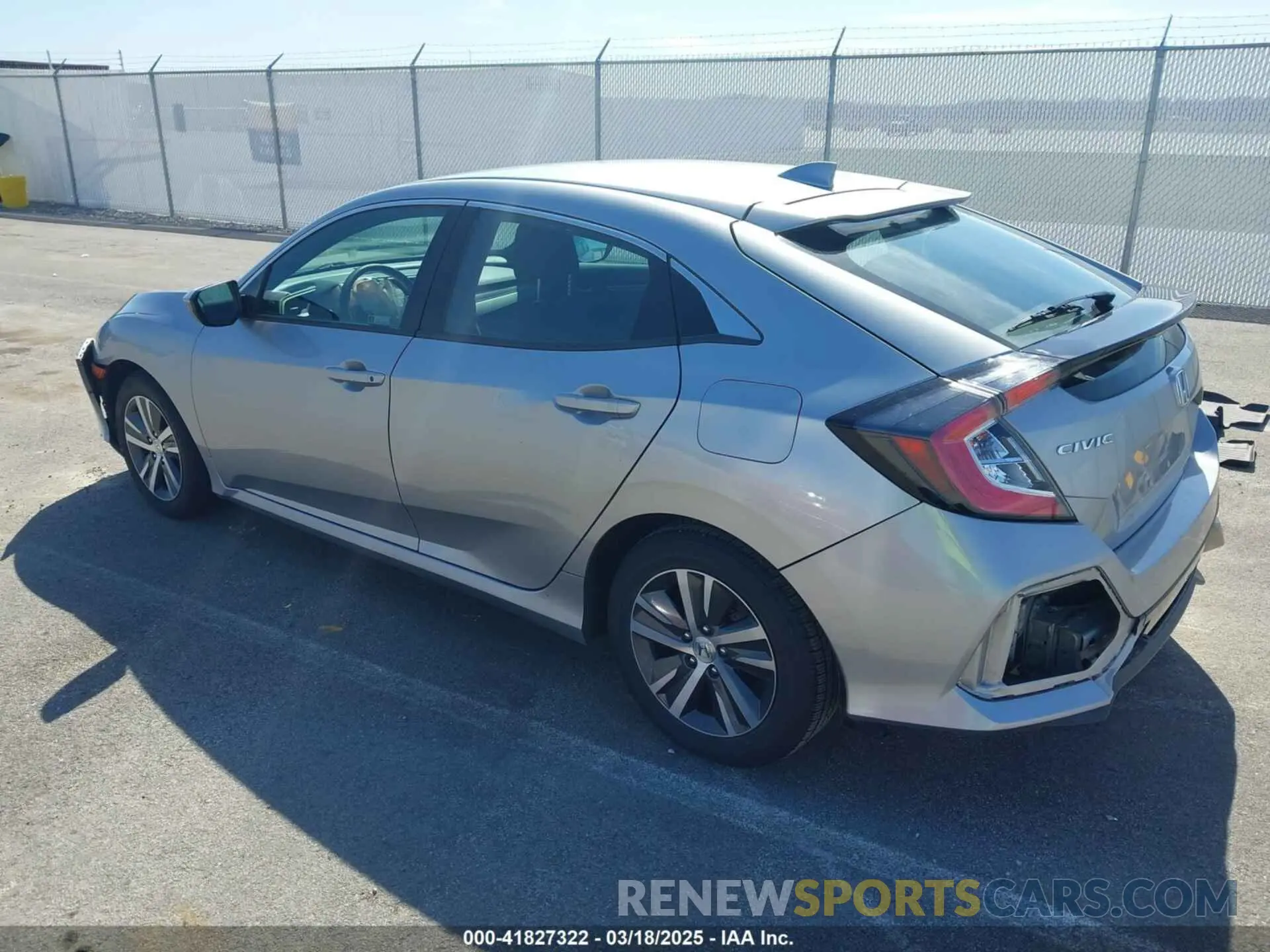 3 Photograph of a damaged car SHHFK7H34LU403866 HONDA CIVIC 2020