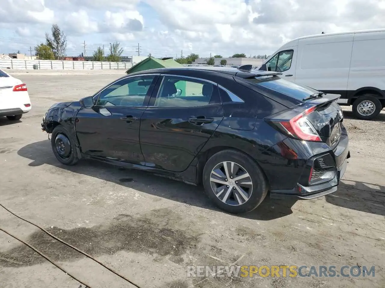 2 Photograph of a damaged car SHHFK7H37LU225953 HONDA CIVIC 2020