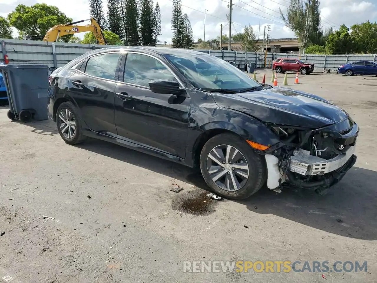 4 Photograph of a damaged car SHHFK7H37LU225953 HONDA CIVIC 2020