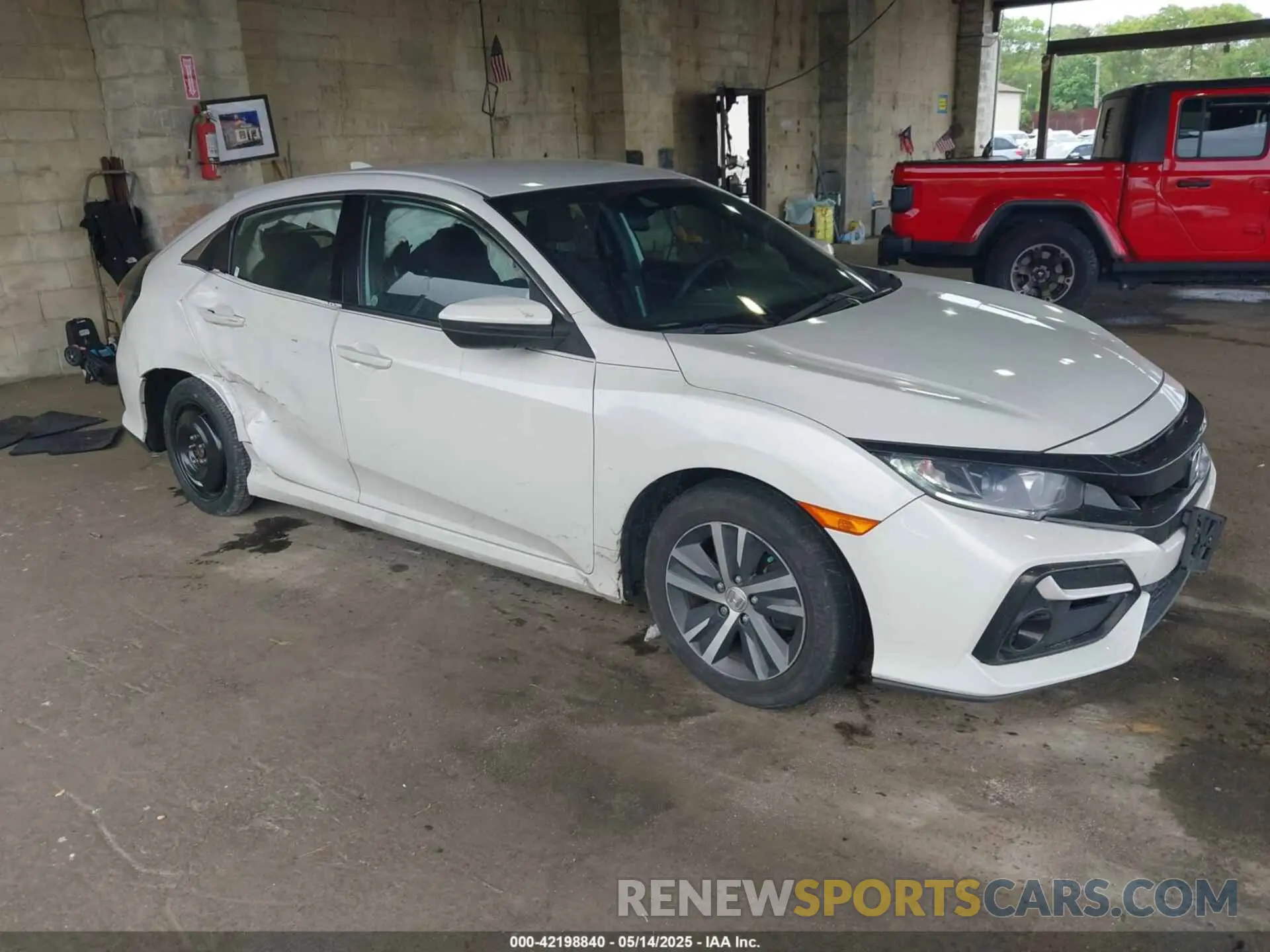 1 Photograph of a damaged car SHHFK7H37LU405806 HONDA CIVIC 2020