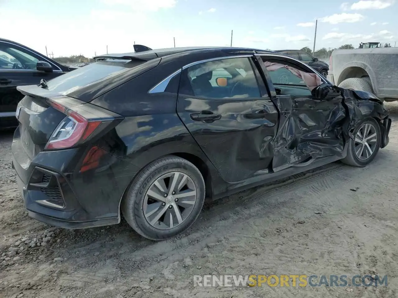 3 Photograph of a damaged car SHHFK7H38LU207865 HONDA CIVIC 2020