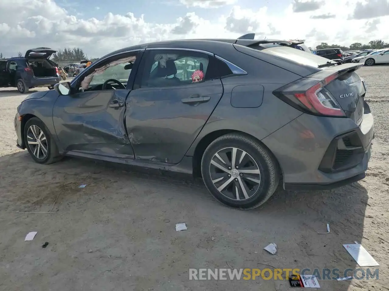2 Photograph of a damaged car SHHFK7H38LU219594 HONDA CIVIC 2020