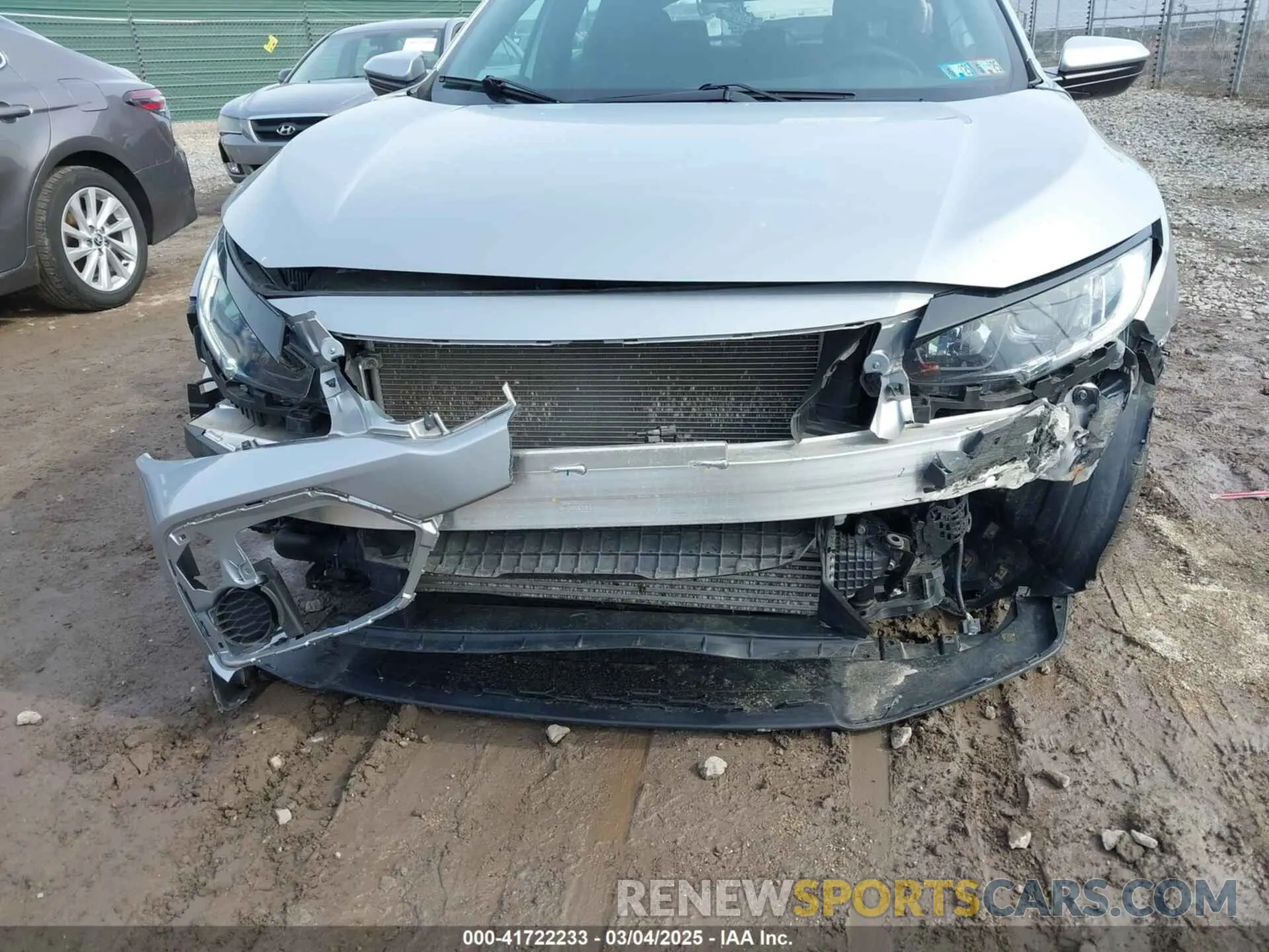 6 Photograph of a damaged car SHHFK7H38LU411047 HONDA CIVIC 2020