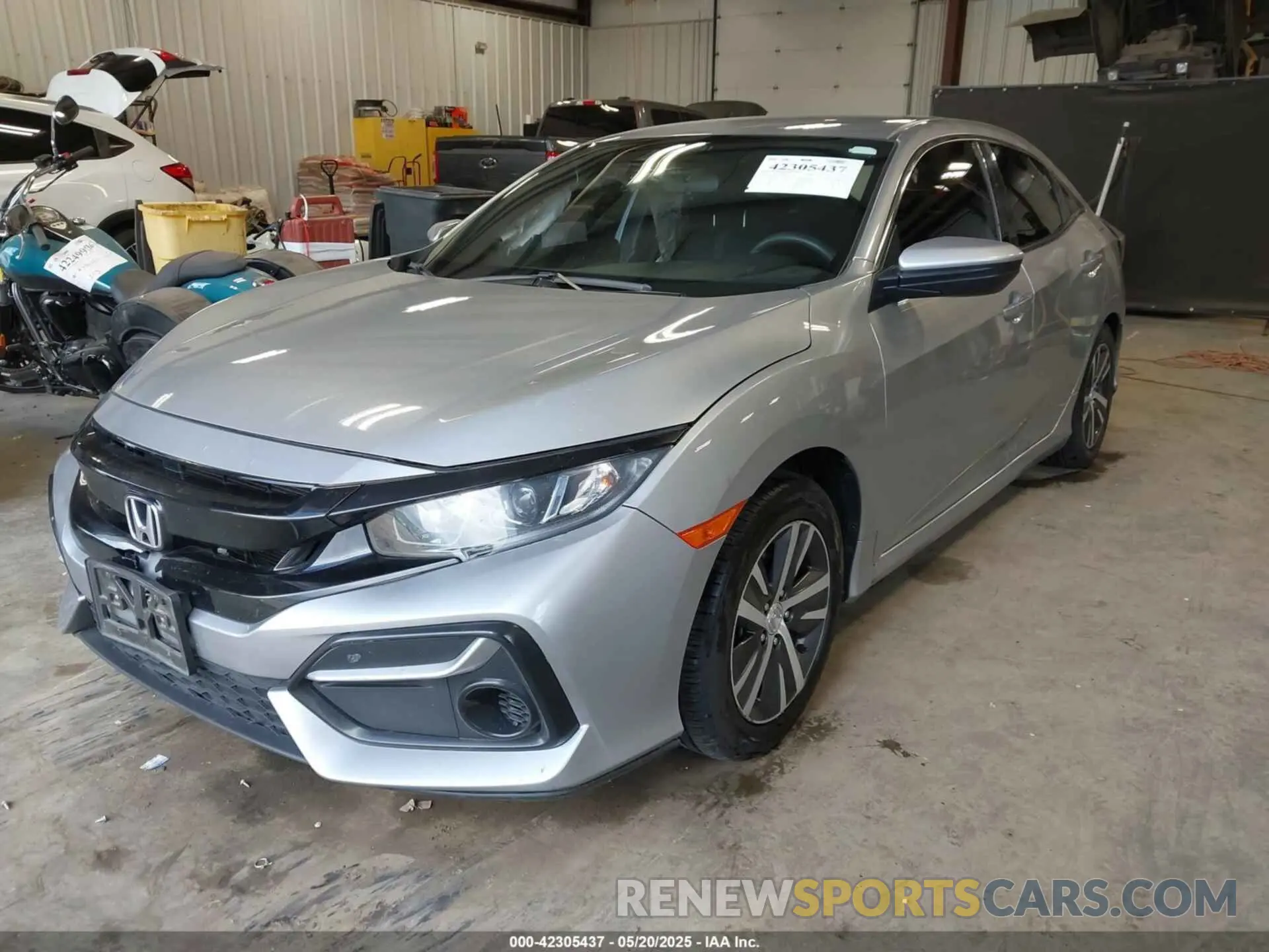 2 Photograph of a damaged car SHHFK7H38LU412120 HONDA CIVIC 2020