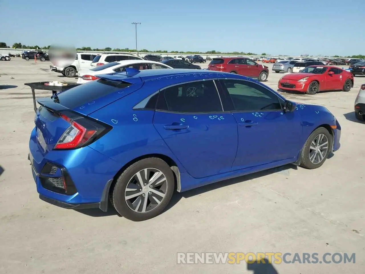 3 Photograph of a damaged car SHHFK7H39LU210645 HONDA CIVIC 2020