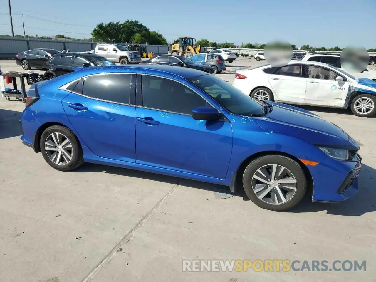 4 Photograph of a damaged car SHHFK7H39LU210645 HONDA CIVIC 2020