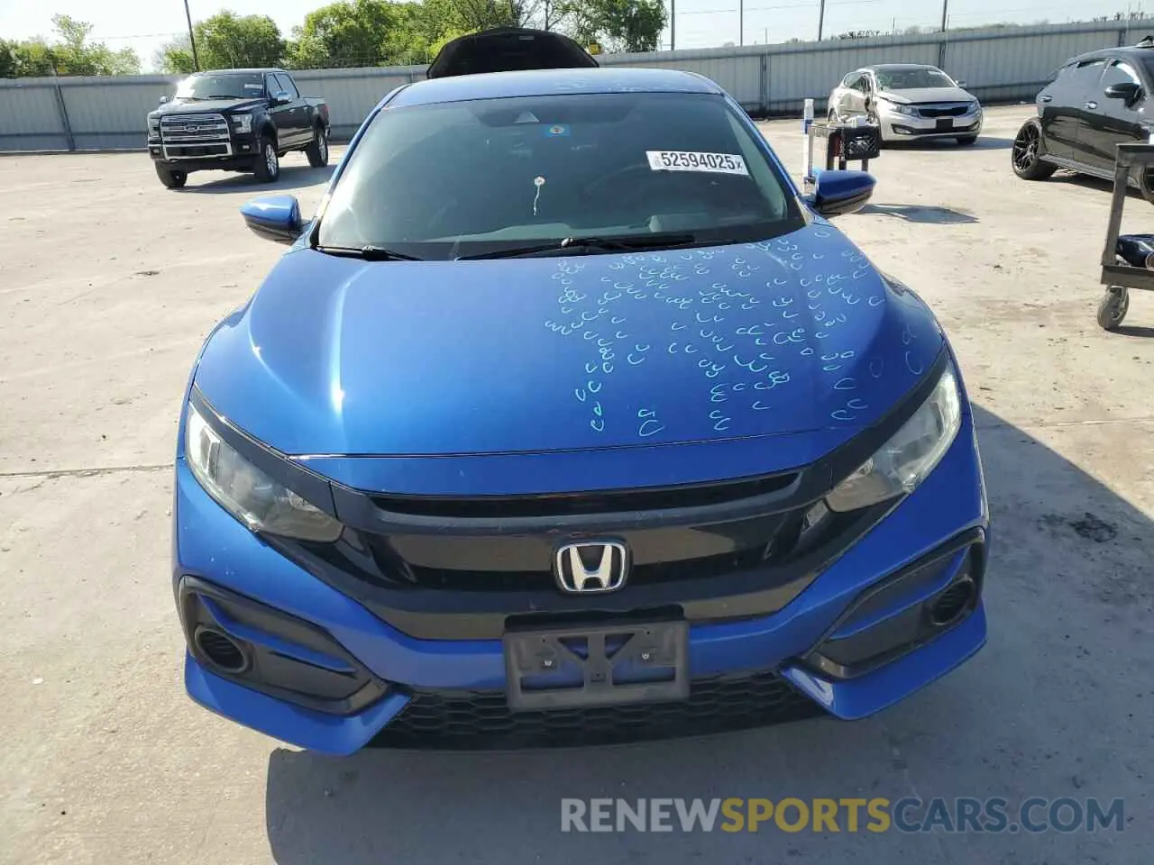 5 Photograph of a damaged car SHHFK7H39LU210645 HONDA CIVIC 2020