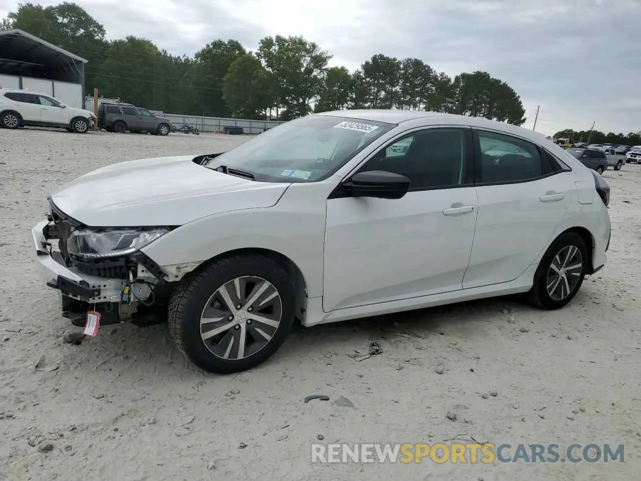 1 Photograph of a damaged car SHHFK7H39LU411087 HONDA CIVIC 2020