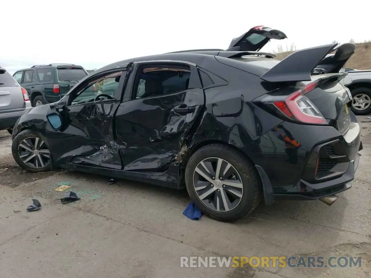 2 Photograph of a damaged car SHHFK7H3XLU207785 HONDA CIVIC 2020