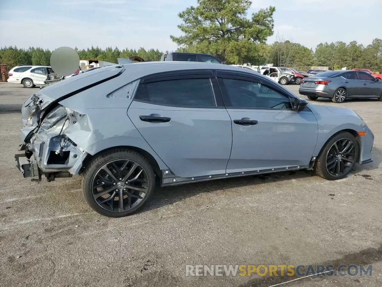 3 Photograph of a damaged car SHHFK7H40LU210218 HONDA CIVIC 2020