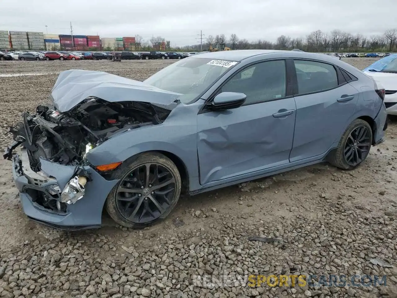 1 Photograph of a damaged car SHHFK7H40LU226581 HONDA CIVIC 2020