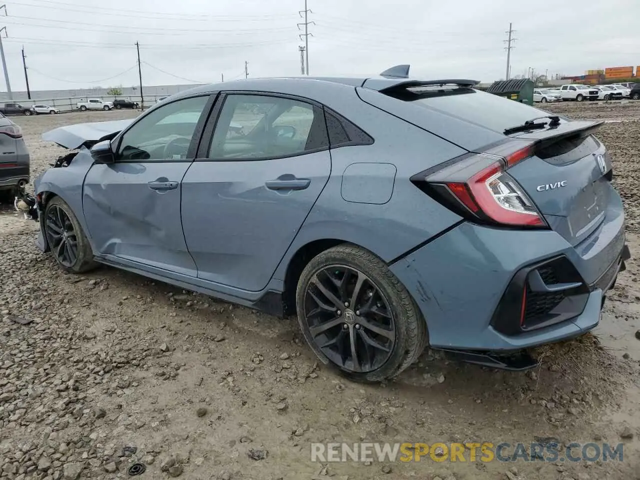 2 Photograph of a damaged car SHHFK7H40LU226581 HONDA CIVIC 2020