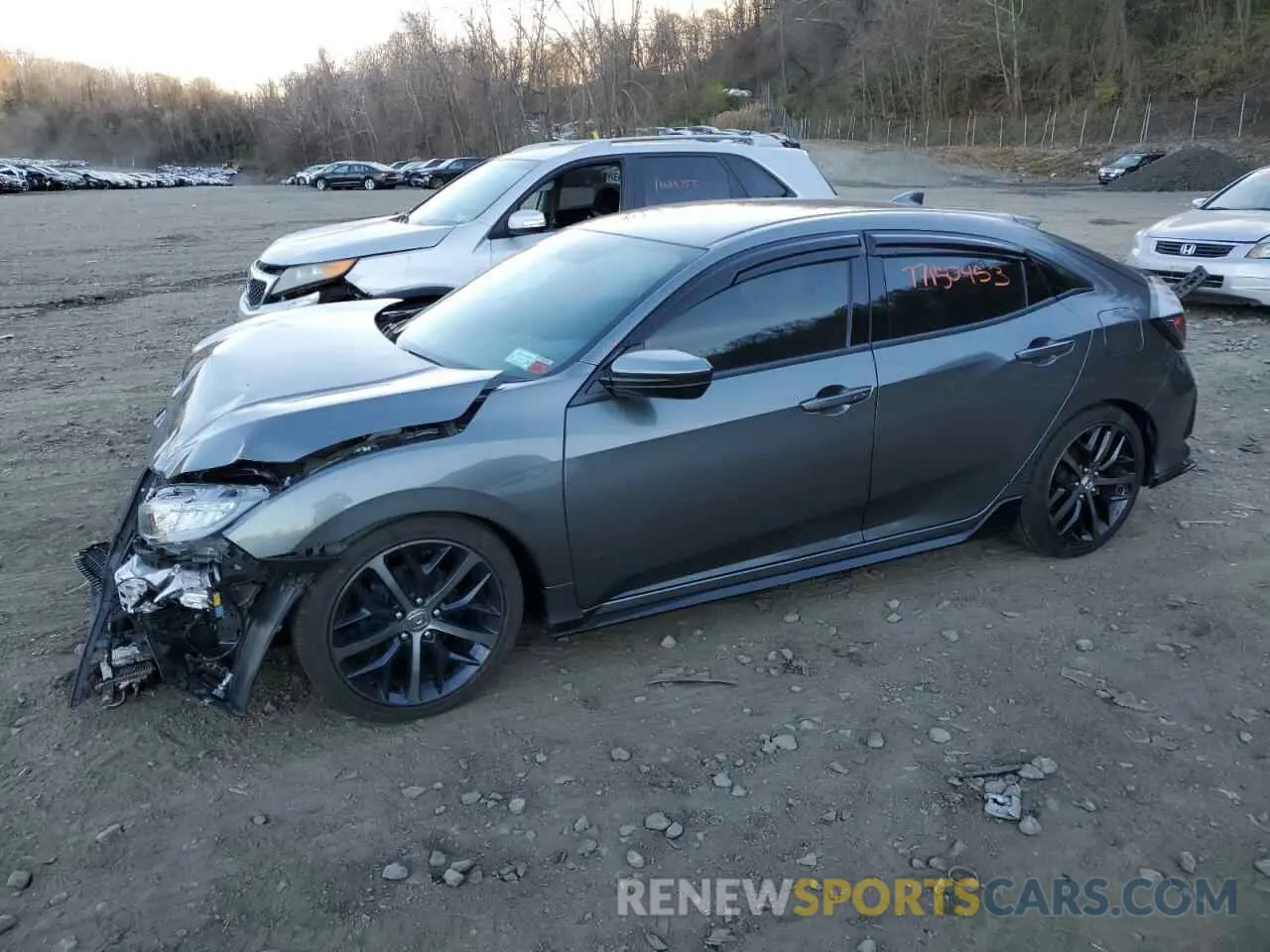 1 Photograph of a damaged car SHHFK7H40LU419670 HONDA CIVIC 2020