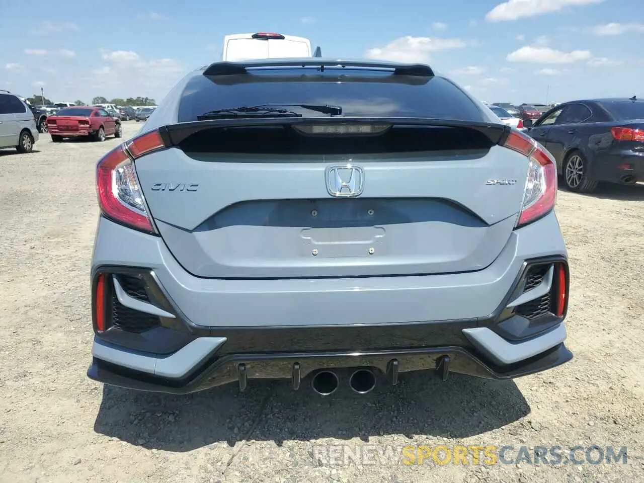 6 Photograph of a damaged car SHHFK7H40LU420527 HONDA CIVIC 2020