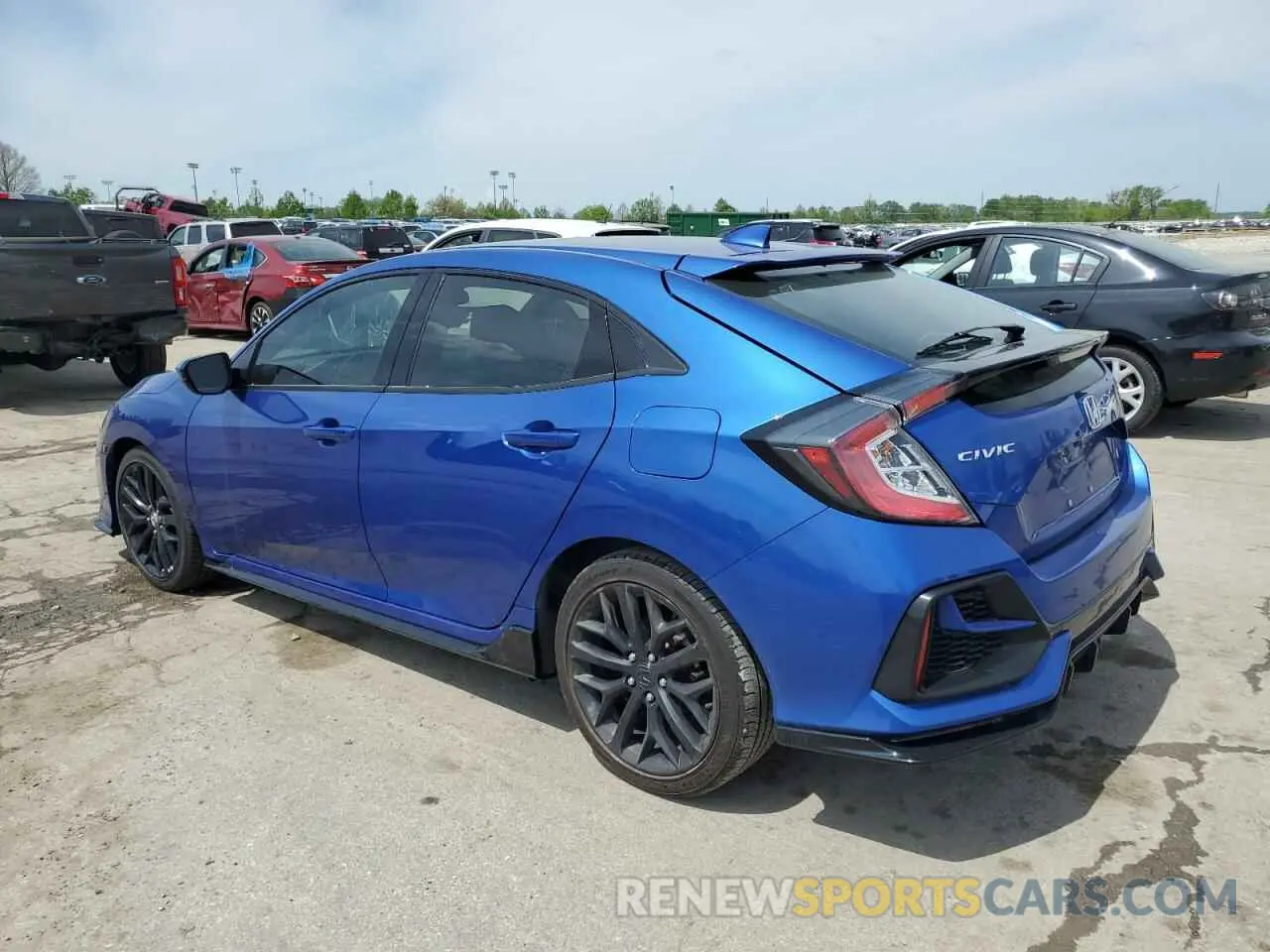 2 Photograph of a damaged car SHHFK7H41LU203570 HONDA CIVIC 2020