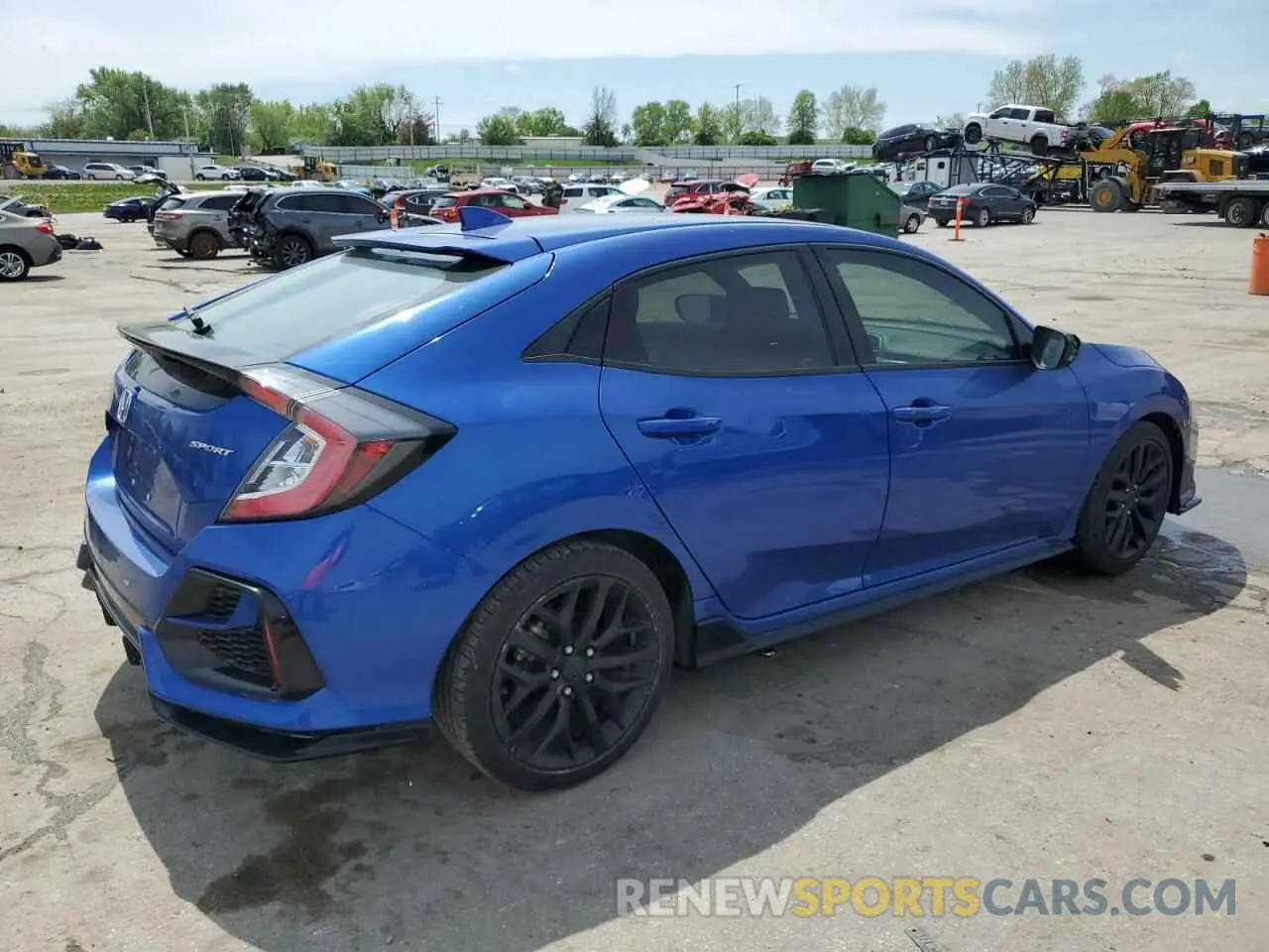 3 Photograph of a damaged car SHHFK7H41LU203570 HONDA CIVIC 2020