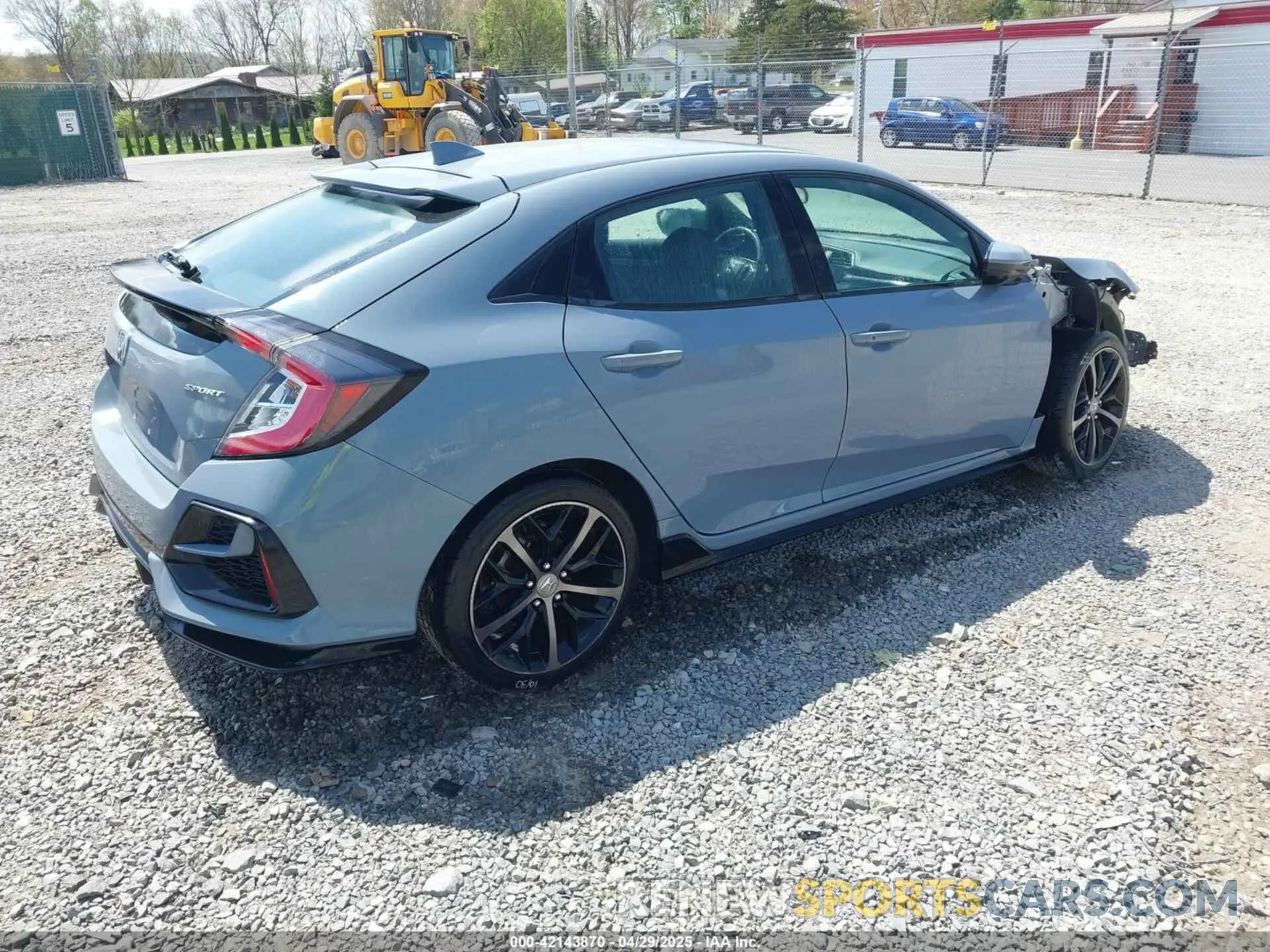 4 Photograph of a damaged car SHHFK7H41LU206081 HONDA CIVIC 2020