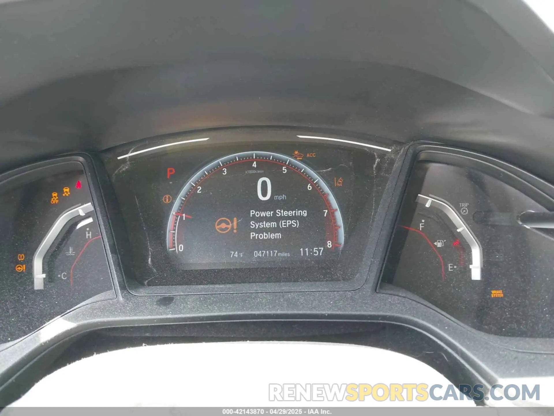 7 Photograph of a damaged car SHHFK7H41LU206081 HONDA CIVIC 2020
