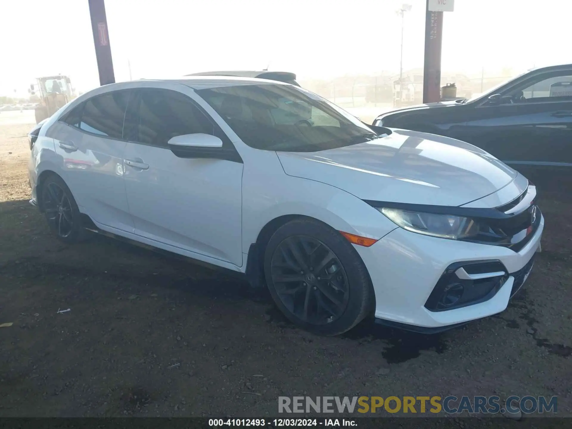 1 Photograph of a damaged car SHHFK7H41LU208378 HONDA CIVIC 2020