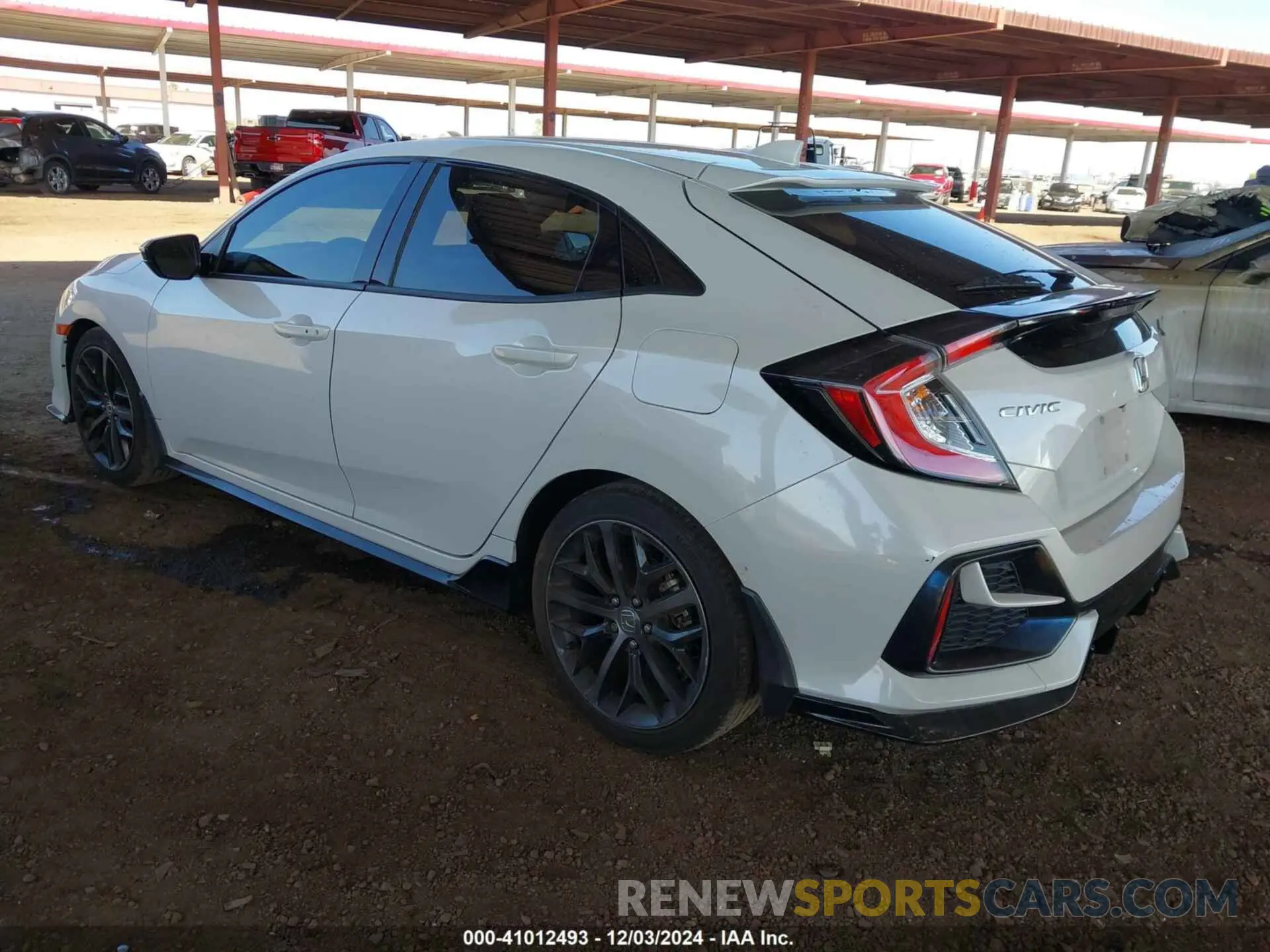 3 Photograph of a damaged car SHHFK7H41LU208378 HONDA CIVIC 2020
